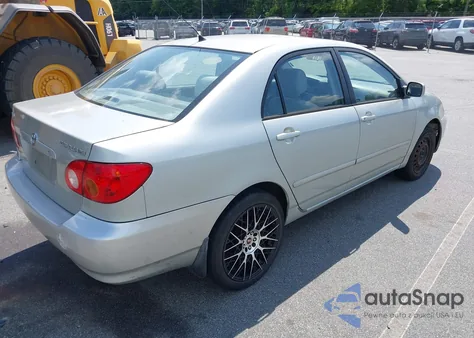 2004 Toyota Corolla Le из США, поврежденный, VIN 2T1BR32E04C300030
